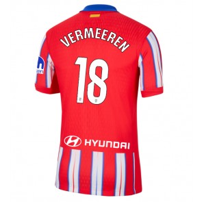 Atletico Madrid Arthur Vermeeren #18 Hjemmebanetrøje 2024-25 Kort ærmer